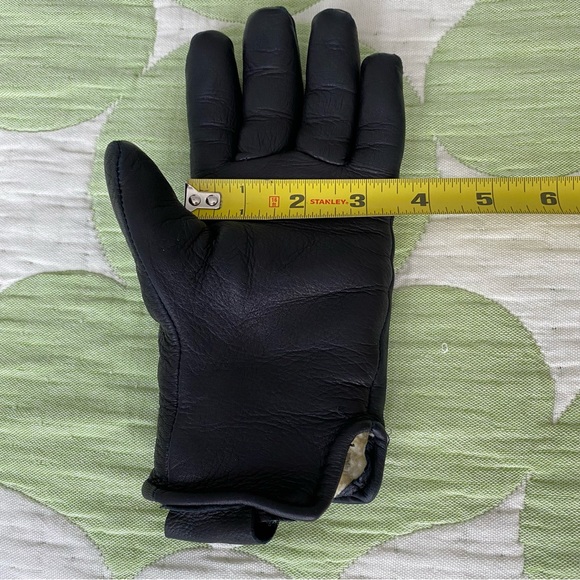 Shinola Detroit x Geier Leather Deerskin lined gloves — sz 7 — worn twice - Picture 7 of 8